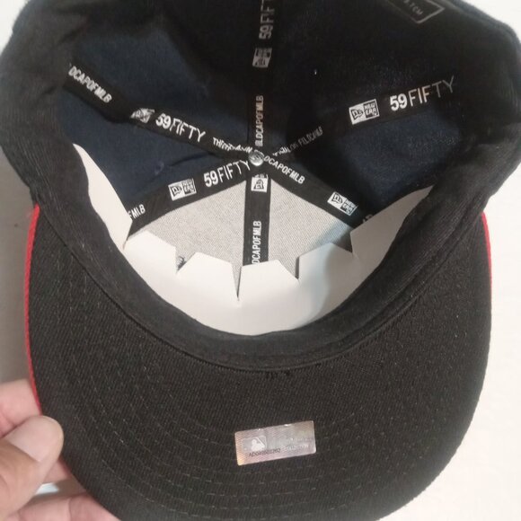 New Era 59Fifty Atlanta Braves Cool Base On Field Players Fitted Hat/Cap 7 1/2 - Picture 6 of 8